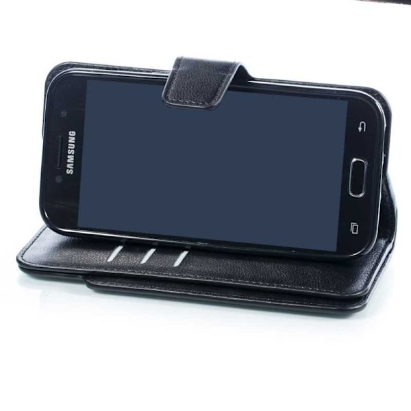 Samsung A5 2017 käytännöllinen lompakkokotelo 12-taskuisella Array V4:llä Black