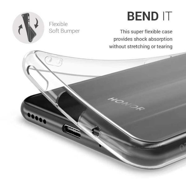 Huawei Nova 5T Stötdämpande Mjukt Skal Simple Transparent