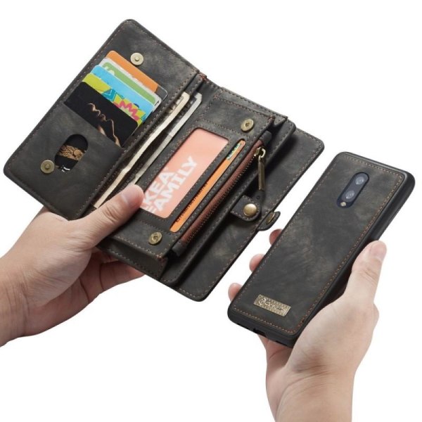 Multi-Slot Wallet Case OnePlus 7 Black