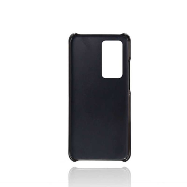 Huawei P40 Pro stødabsorberende kortholder Retro V2 Black