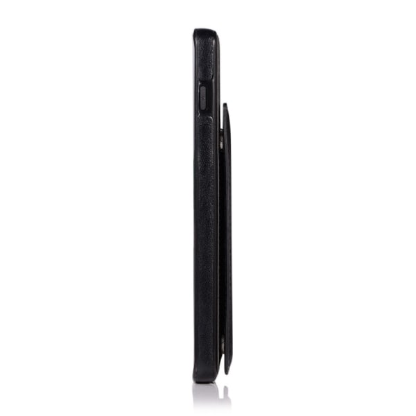 Samsung S10 Plus Støtsikker deksel kortholder 3-POCKET Flippr V2 Black