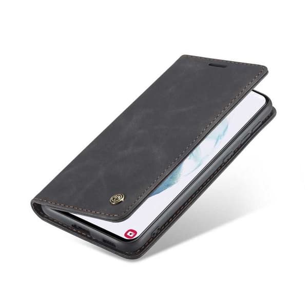 Samsung S21 Exclusive Elegant Flip Case CaseMe 3-FACK Black