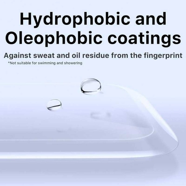 Apple Watch SE 44mm 3D Härdat Glas 0.2mm 9H Transparent