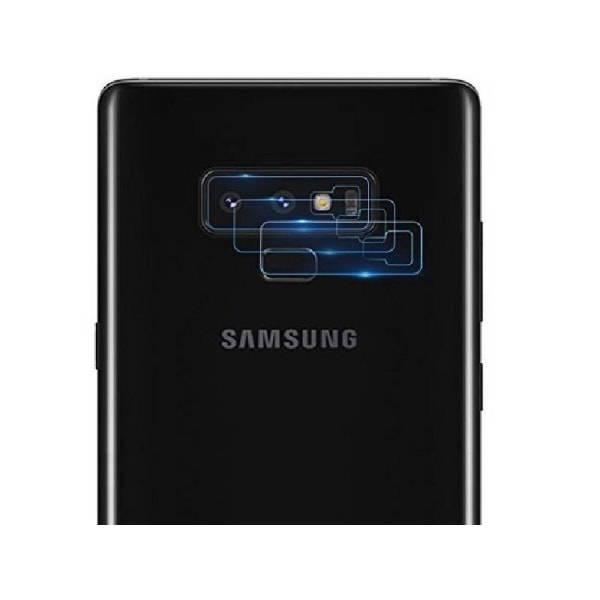 2-PACK Samsung Note 9 kamera linsecover Transparent