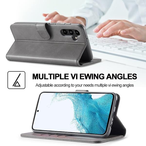 LC.IMEEKE Plånboksfodral Samsung S24 FE - Grå