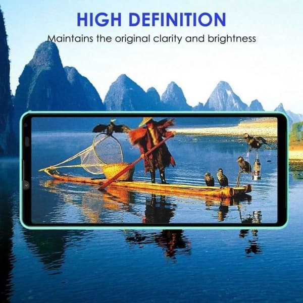 2-PACK Xperia 10 V Härdat Glas 0.26mm 2.5D 9H Fullframe Transparent