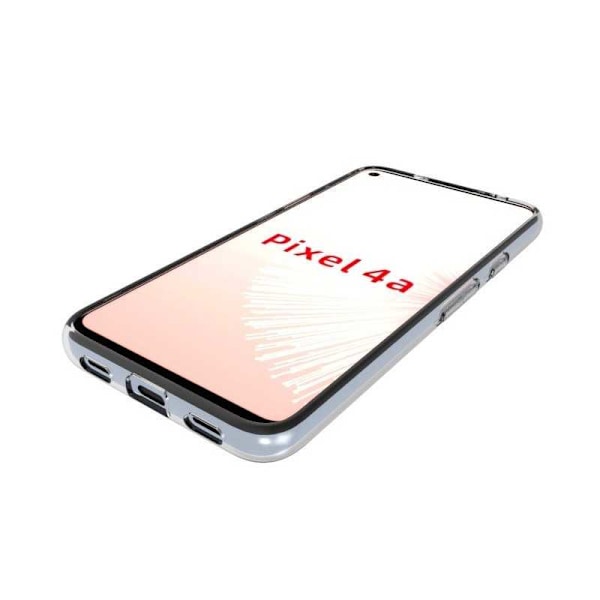 Google Pixel 4a 4G/LTE stødabsorberende blødt etui Enkelt Transparent