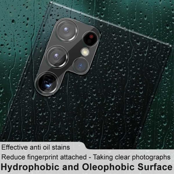 2-PACK Samsung S22 Ultra Kamera Skydd Linsskydd Transparent
