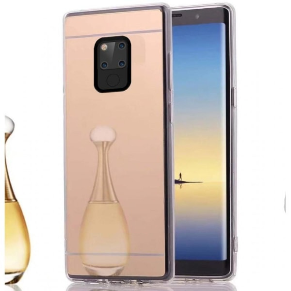 Huawei Mate 20 Pro Elegant stødabsorberende spejlcover TPU Gold