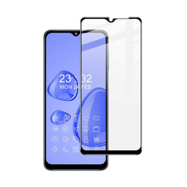 Samsung A12 hærdet glas 0,26 mm 9H Fullframe Transparent