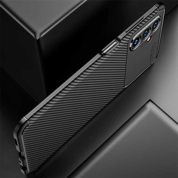 Samsung A13 5G / A04s Støtsikker Slim Cover FullCarbon V4 Black
