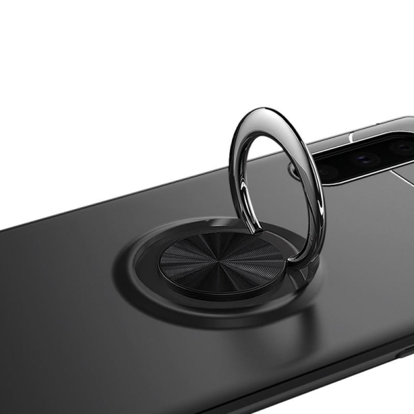 Samsung Note 10 Praktisk støtsikker veske med ringholder V3 Black