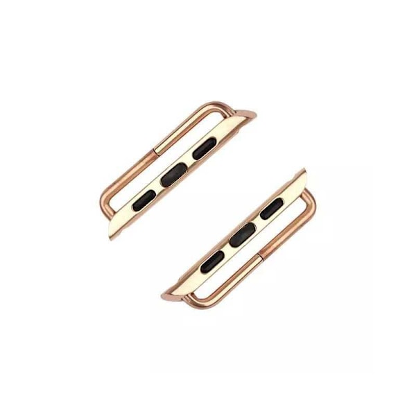Armbands Pin Adapter till Apple Watch 40mm Rosenguld Rosa guld