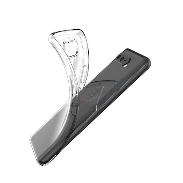 ASUS ROG Phone 5 Stötdämpande Mjukt Skal Simple Transparent