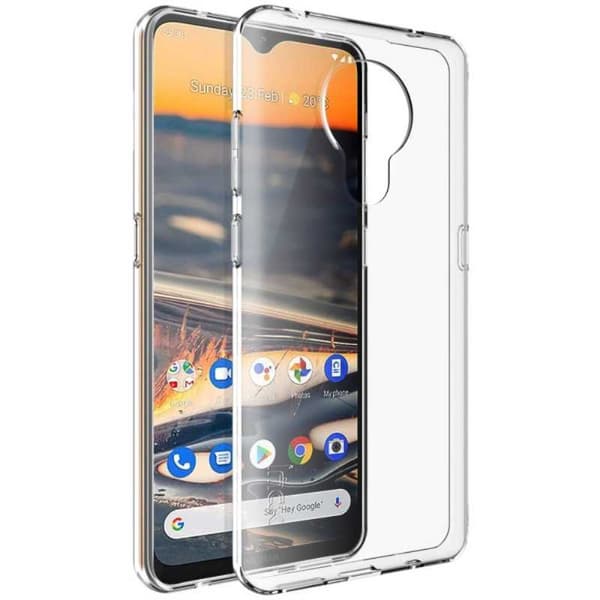 Nokia 5.3 Shock Absorb Soft Cover Simple Transparent