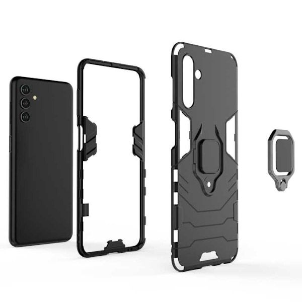 Samsung A13 5G / A04s Støtsikker veske med ThinArmor ringholder Black