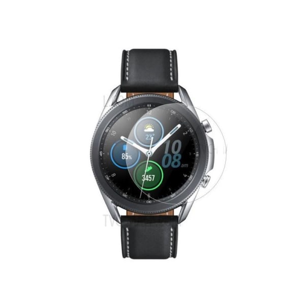 2-PACK Samsung Galaxy Watch 3 45mm herdet glass 0.2mm 9H 2.5D Transparent