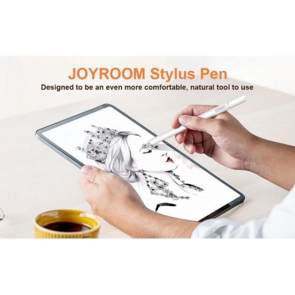 Högkänslig Touchpenna JoyRoom JR-BP560 Vit Vit