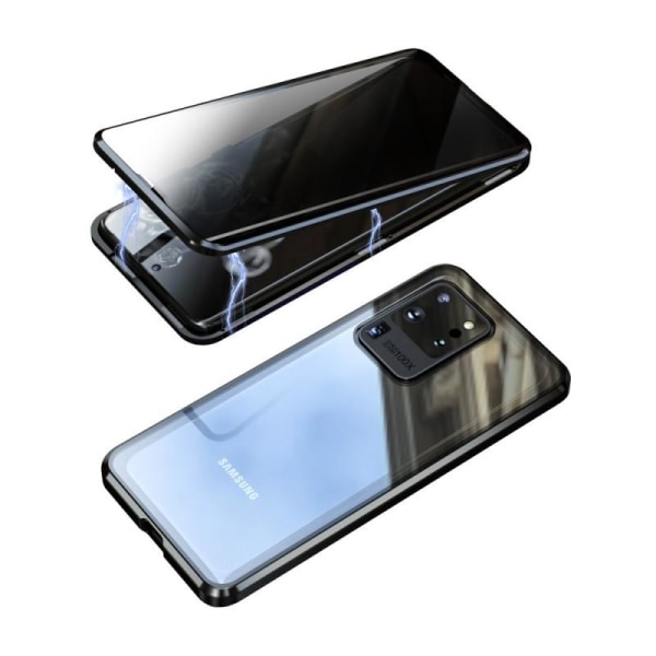 Samsung S20 FE Privacy Heltäckande Premium Skal Glassback V4 Transparent