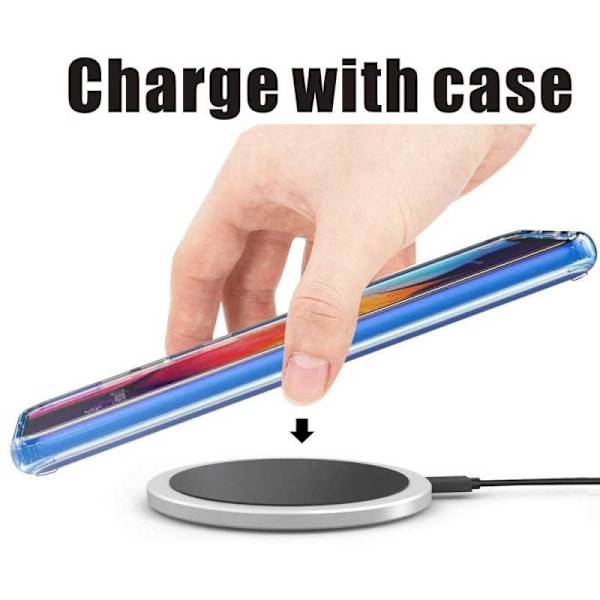 Samsung A20e Stöttåligt Genomskinligt Skal Simple Transparent