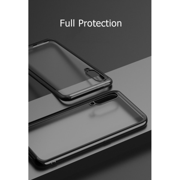 Samsung A50 eksklusivt støtdempende gummi skall (SM-A505FN / DS) Black