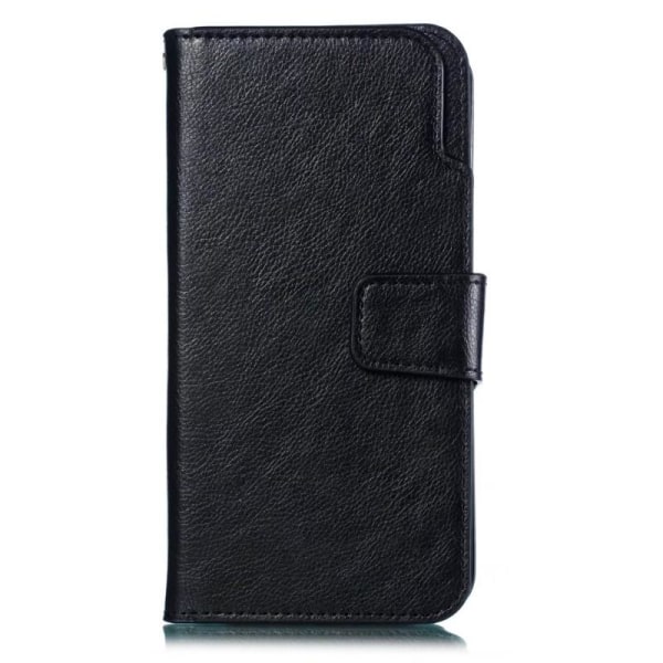 Käytännöllinen Samsung S10 -lompakkokotelo, jossa 12-taskuinen A Black