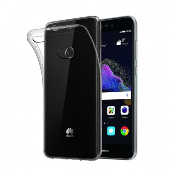 Honor 8 Lite Stötdämpande Silikon Skal Simple® Transparent