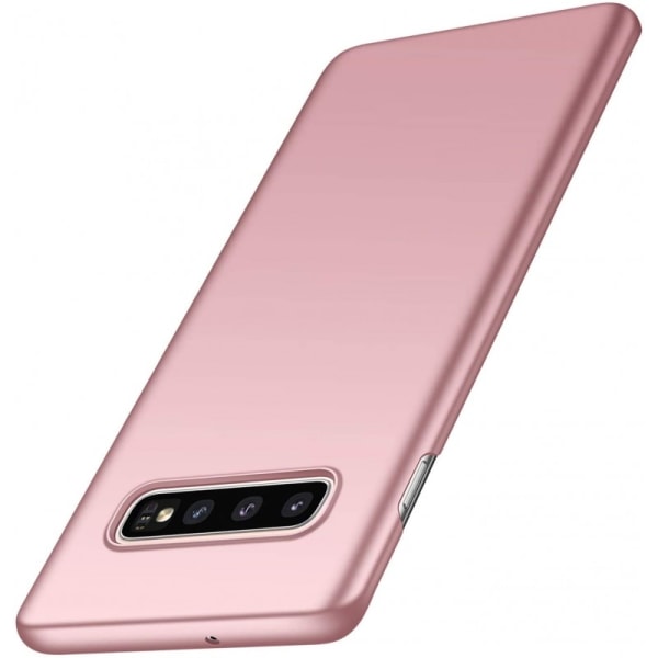 Samsung S10e Ultraohut kumipinnoitettu Cover Basic V2 Pink gold