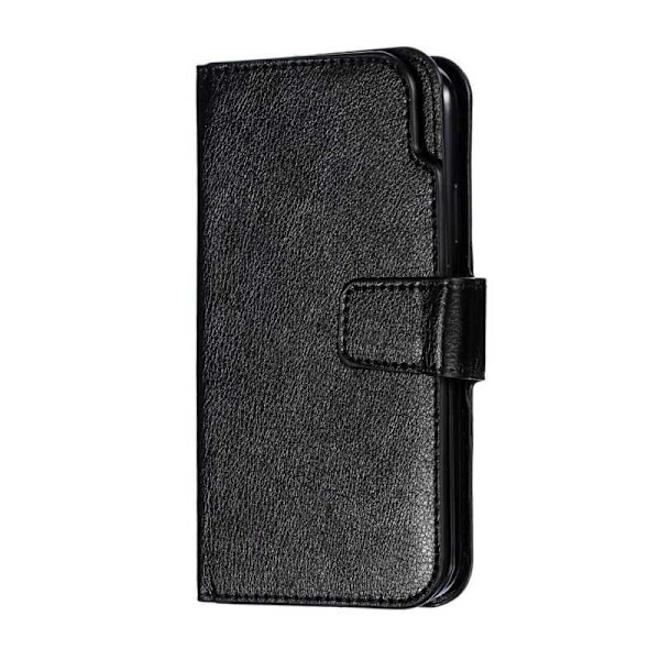 iPhone X / XS Praktisk Plånboksfodral med 12-Fack Array V4 Svart
