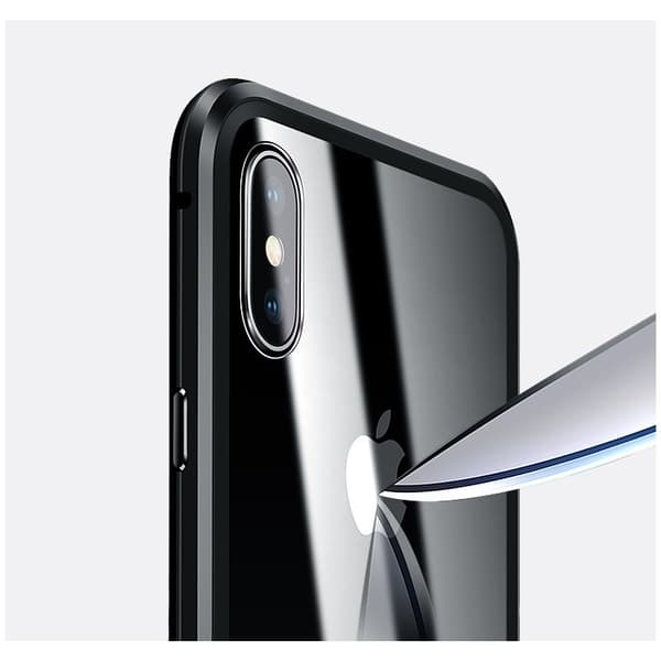 iPhone XS Max Full Coverage Premium Cover Glass Back V4 Transparent