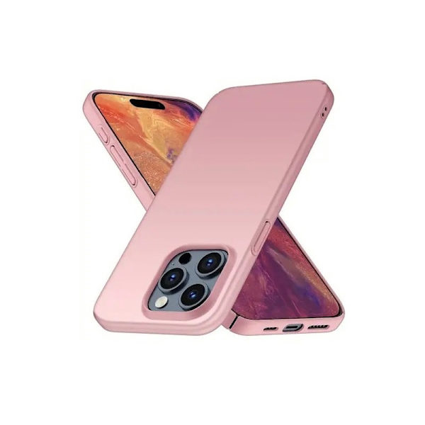 iPhone 16 Ultratunt Lätt Skal Basic V2 Rosenguld