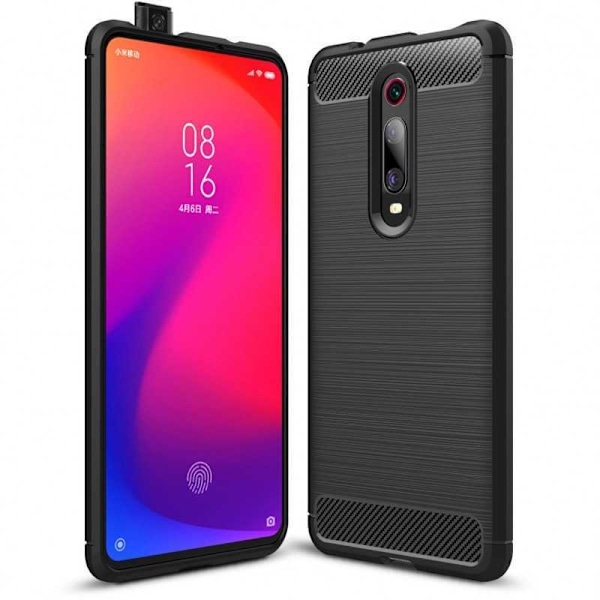 Xiaomi Mi 9T Pro Iskunkestävä SlimCarbon-kuori Black