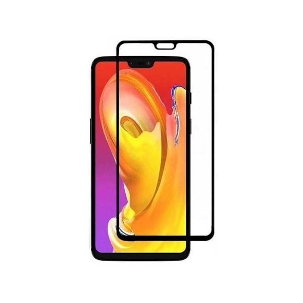 OnePlus 6T fuldramme hærdet glas 0,26 mm 2,5D 9H Transparent
