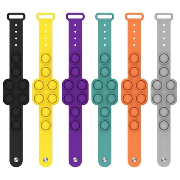 2-PACK POP-IT Fidget Watch Lila