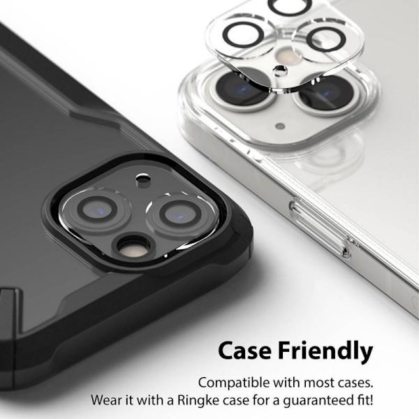2-PACK iPhone 14 Max beskyttelse Objektivbeskyttelse Kamerabeskyttelse Transparent