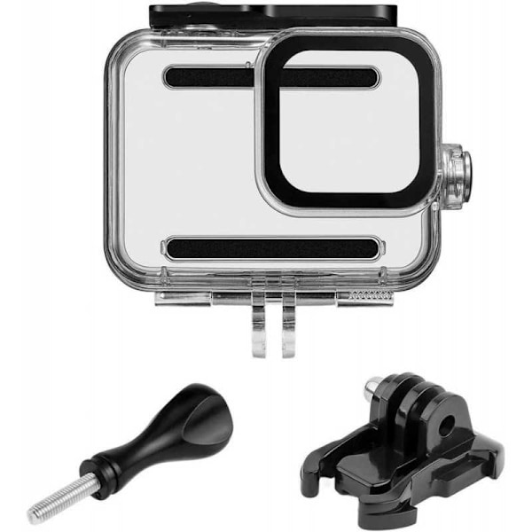 GoPro Hero 8 Sort kamerahus Vandtæt skal Transparent