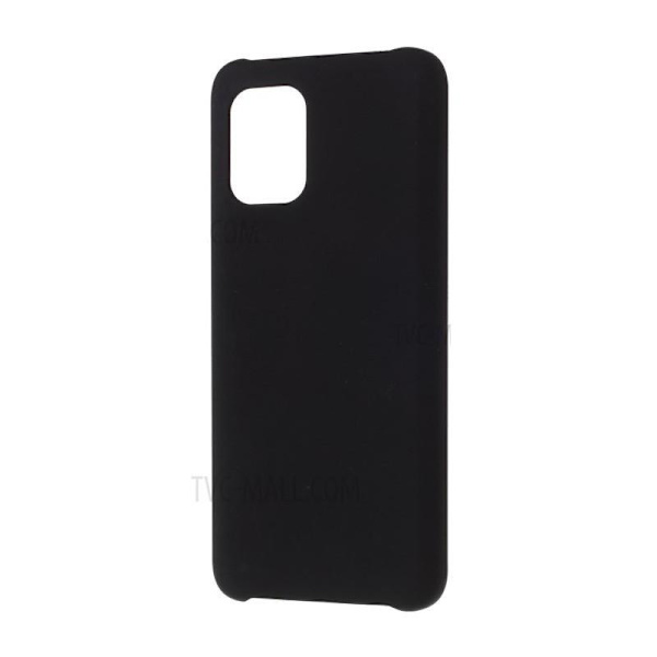 Samsung A02s Ultratunn Gummibelagd Mattsvart Skal Basic® V2 Black