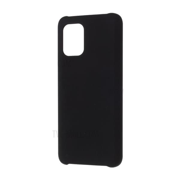 Samsung A02s Ultratunn Gummibelagd Mattsvart Skal Basic® V2 Svart