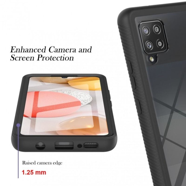 Motorola Moto E7 Plus Heltäckande Premium 3D Skal ThreeSixty Transparent