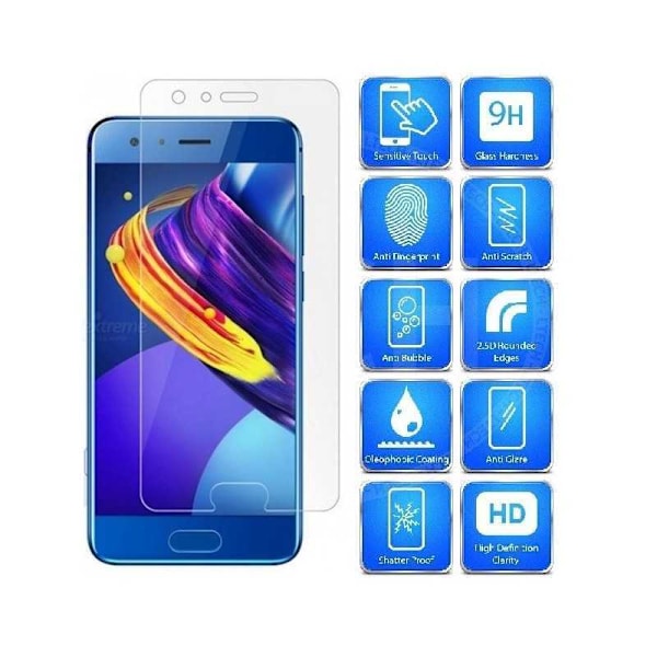 2-PACK Honor 10 Hærdet glas 0,26 mm 2,5D 9H Transparent