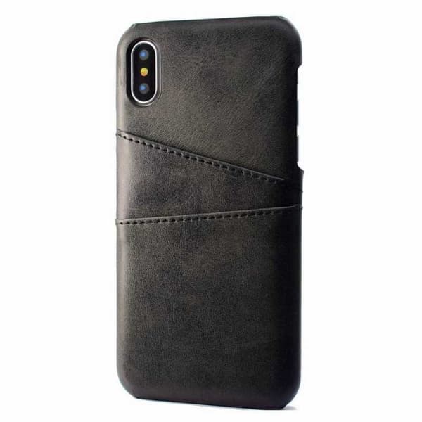 iPhone XR Skal Korthållare Retro V2 Vit