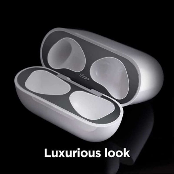 2-Paketti AirPods 3 -pölysuoja Silver