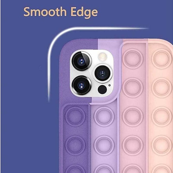 iPhone 12/12 Pro Suojakuori Fidget Toy Pop-It Multicolor