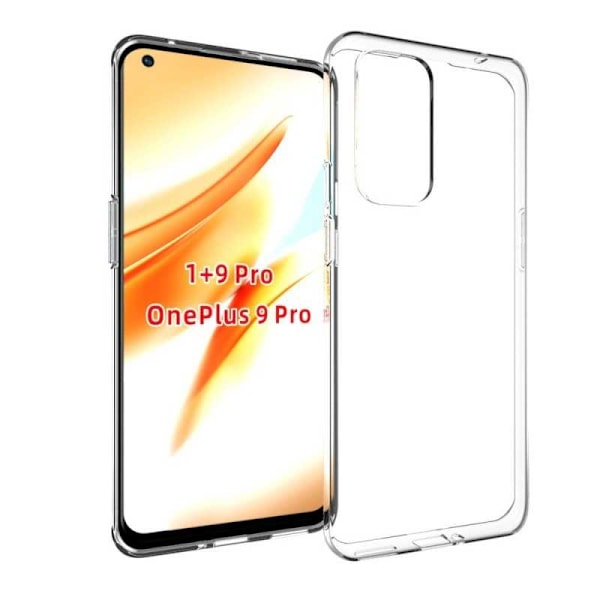 OnePlus 9 Pro Stötdämpande Mjukt Skal Simple Transparent