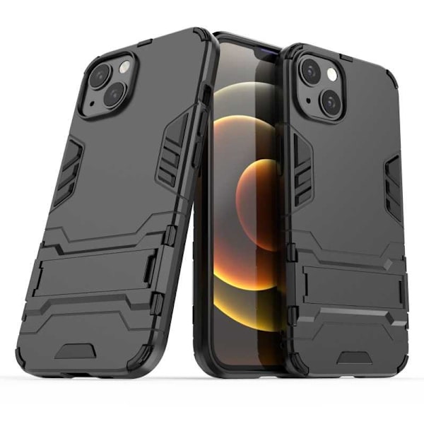 iPhone 13 Iskunkestävä kotelo jalustalla ThinArmor Black