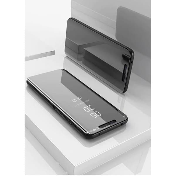 Mate 20 Pro Smart Flipfodral Clear View Standing V2 Rocket Vit