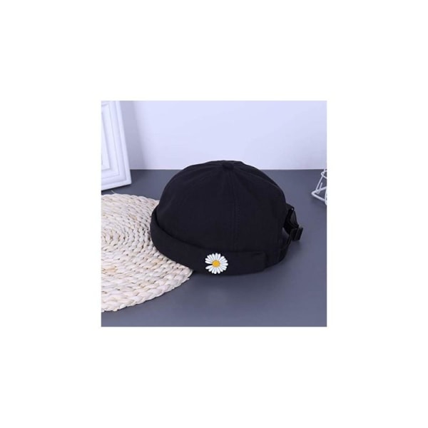 Skullcap Welding cap's Chef's hattu ilman näyttöä Black