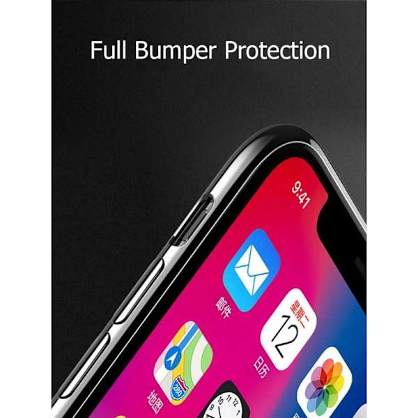 iPhone 11 stødabsorberende gummicover Black