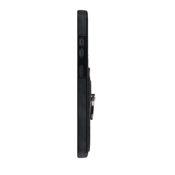 Samsung A53 5G mobildeksel med kortholder Retro V4 Black
