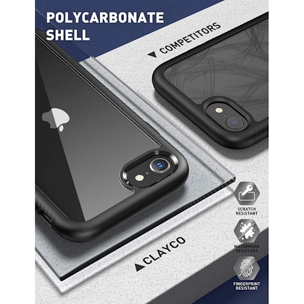 iPhone 8 Plus Full Coverage Premium 3D -kotelo ThreeSixty Transparent